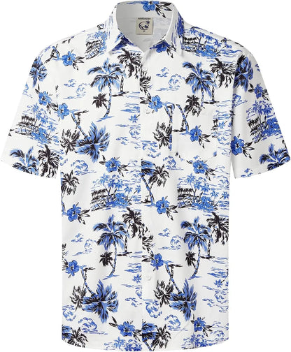 Men's Coconut Tree 3D Print Shirt for Summer - Quick-Drying, Loose Fit, Suitable for Everyday Wear, Perfect for Beach Vacations