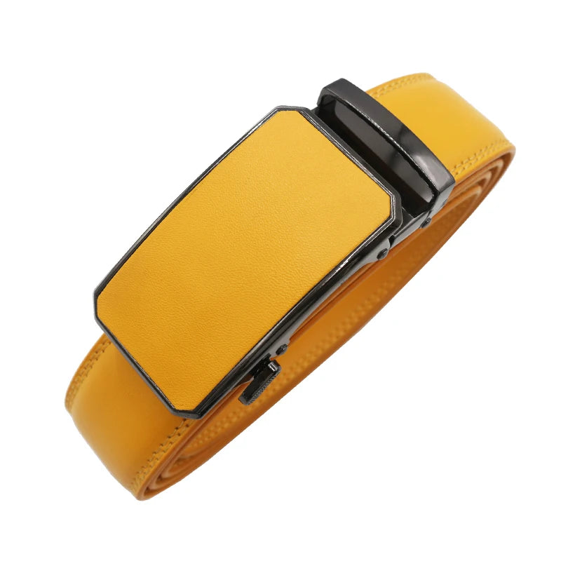 Women man Genuine Leather Belt For Female Strap Casual All-match Ladies Adjustable Belts Designer Automatic man belt buckle