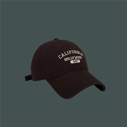 Retro Letter Embroidery Baseball Caps For Women Men Summer Sport Visors Snapback Cotton Cap Unisex Hip Hop Hat Streetwear Hats