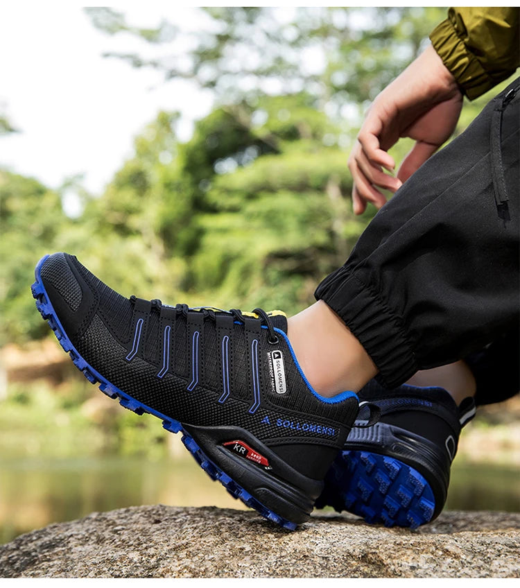 Men's Hiking Shoes Waterproof Non-slip All-terrain Sports Shoes Hiking Camping Hunting Tactical Training Shoes Cycling Shoes
