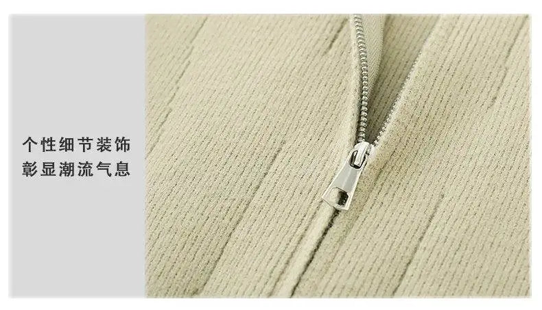 2026 Autumn Men's High Quality Comfortable Loose Solid Color Knitted Cardigan jacket Men's Fashion Trend Casual Sweater men