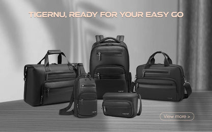 Tigernu New Men Messenger Bag High Quality Waterproof Shoulder Bag For Men Business Travel Crossbody Bag Male Mini Bag