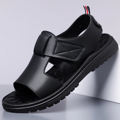 Men's Summer Fashion Sandals Trendy Beach Shoes Thick Bottom Soft Bottom Outdoor Slippers Comfortable Footwear for Men-6189