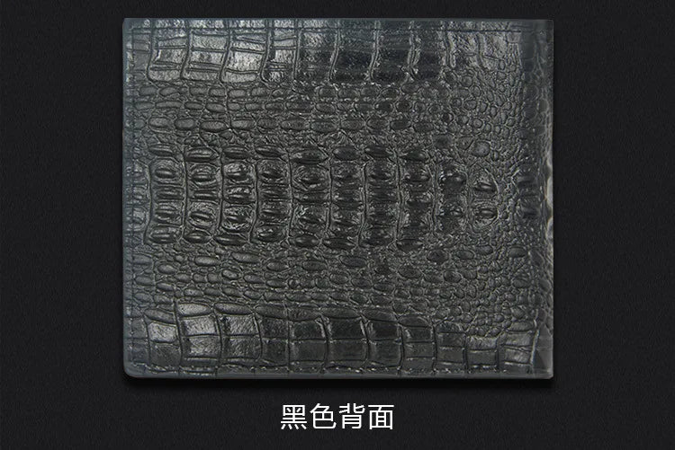 Men's Wallets Luxury Alligator Pattern Men Money Bag Safe Clutch Bag Business Style Male Money Purse Card Fashion Casual Holder