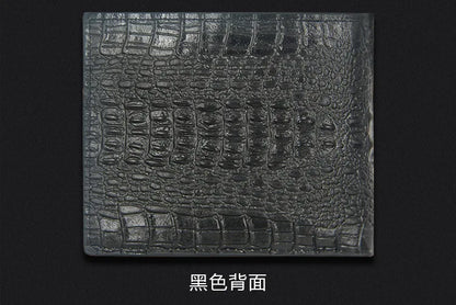 Men's Wallets Luxury Alligator Pattern Men Money Bag Safe Clutch Bag Business Style Male Money Purse Card Fashion Casual Holder