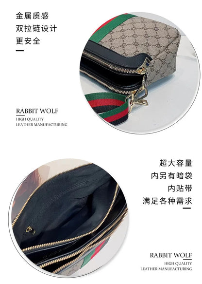 Fashion Popular Women's Bag Trend Brand Printed Versatile Shoulder Bag High-end Elegant Crossbody Bag Designer Luxury Handbags