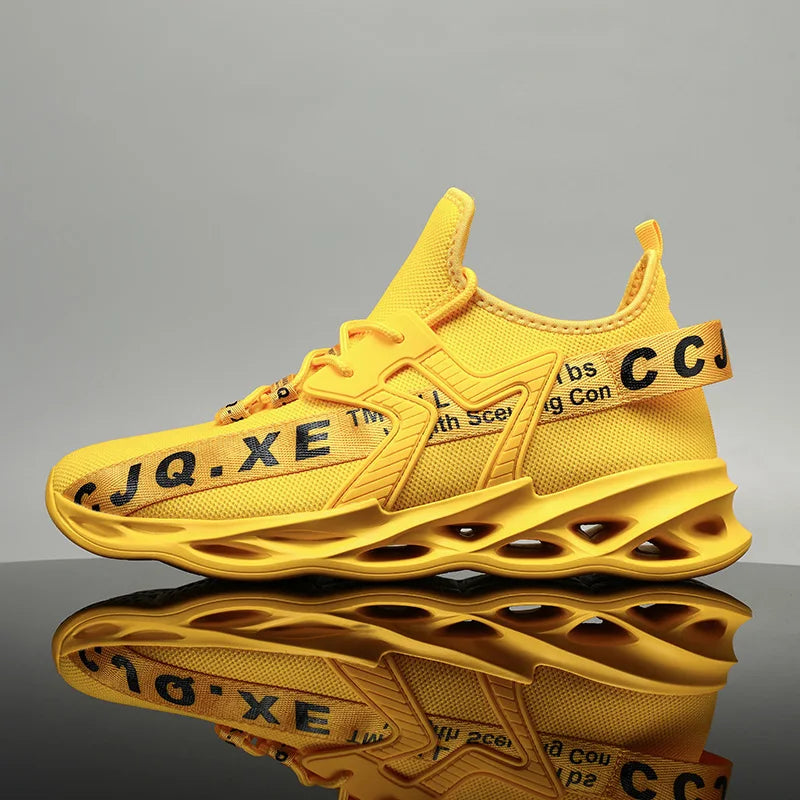 MAEDEF 2024 Men Running Sneakers Lightweight Sport Shoes Classical Mesh Breathable Casual Shoes Male Fashion Moccasins Sneakers