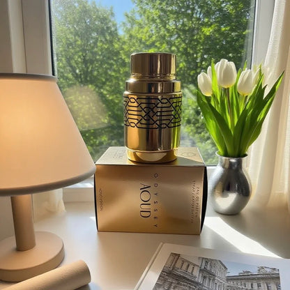 Armaf Odyssey Aoud EDP 100ml (3.4 fl oz), Luxury Oriental Woody Fragrance for Men, Aoud Edition
