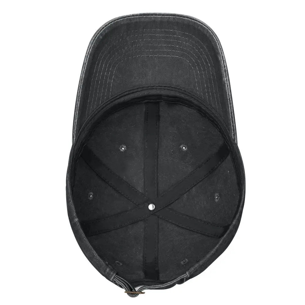 Men Baseball Cap South Sudan Emblem Charcoal Washed Denim Classic Vintage Cotton Dad Trucker Hat Unisex Adult