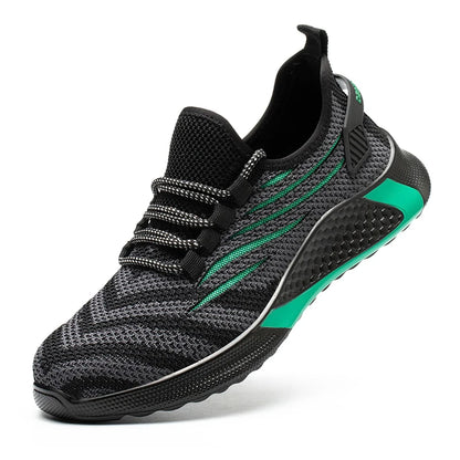 Men Work Safety Shoes Anti-puncture Protective Shoes Men Indestructible Work Shoes Men Boots Lightweight Breathable Safety Boots