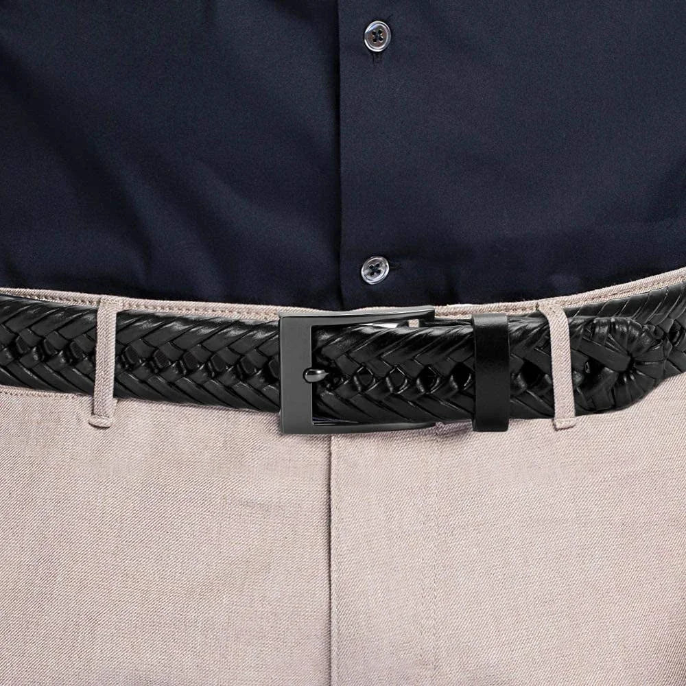 High Quality Genuine Leather Men Belts LONG Large Pin Buckle Metal Automatic Buckle High Quality Casual for Jeans Women Strap