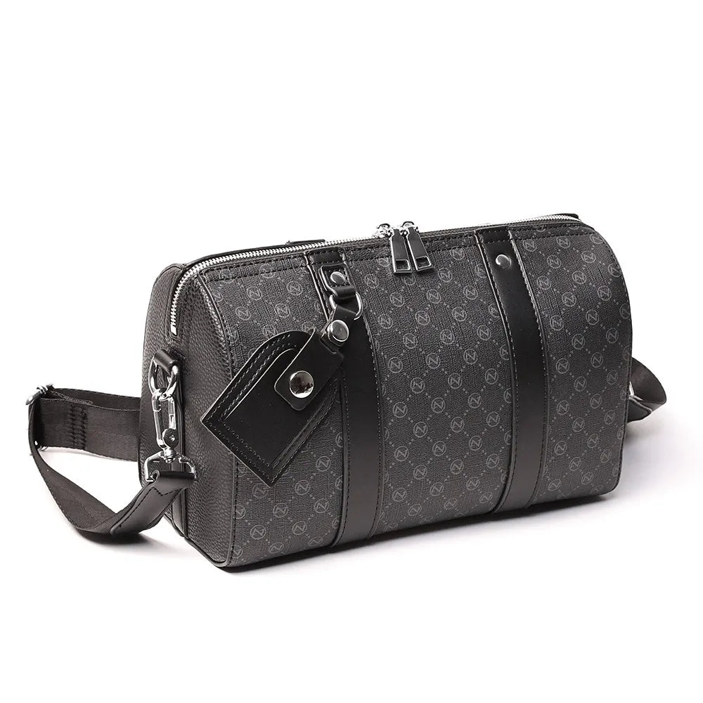 2026 Fashion Pillow Crossbody Bag Men Luxury Brand Men's Crossbody Bags Large Capacity Handbag Plaid Sling Shoulder Bag Male