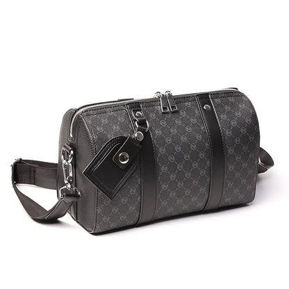 2026 Fashion Pillow Crossbody Bag Men Luxury Brand Men's Crossbody Bags Large Capacity Handbag Plaid Sling Shoulder Bag Male