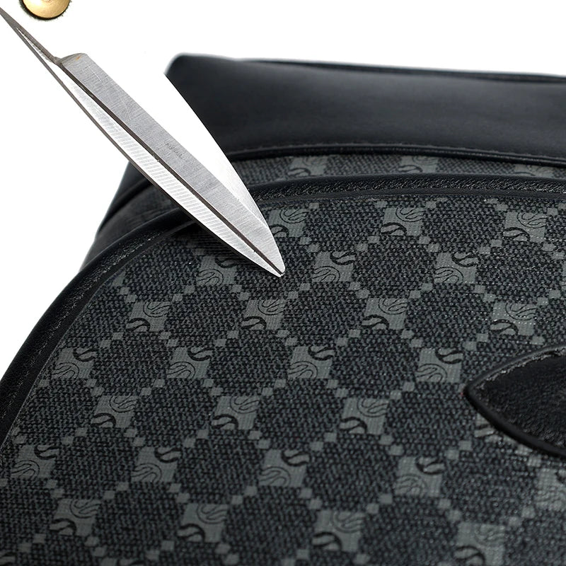 Cawmixy Leather Large Crossbody Bag for Men Bags Designer Man Messenger Bag Male Sling Pack Fashion Business Shoulder Bags
