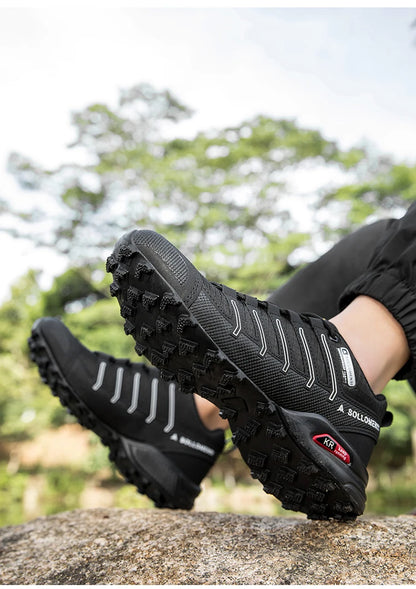 Men's Hiking Shoes Waterproof Non-slip All-terrain Sports Shoes Hiking Camping Hunting Tactical Training Shoes Cycling Shoes