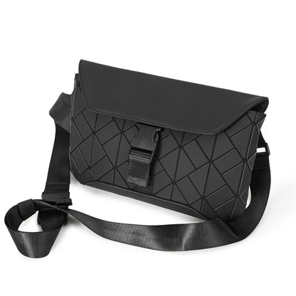 High-quality Fashion Men's Crossbody Bag Geometric Shoulder Messenger Bag Men Back Pack Waist Bag Crossbody Bags for Men Satchel