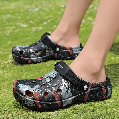 Summer Slippers Men Clogs Platform Male Beach Sandals Outdoor Casual Non-slip Footwear Men Sandals Leisure Shoes