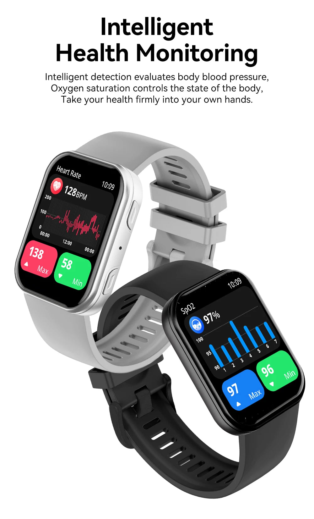 VS30 PRO Smart Watch 1.93-inch AMOLED Display Bluetooth Call Sports Modes Health Monitoring 1ATM Waterproof Custom Watch Fa
