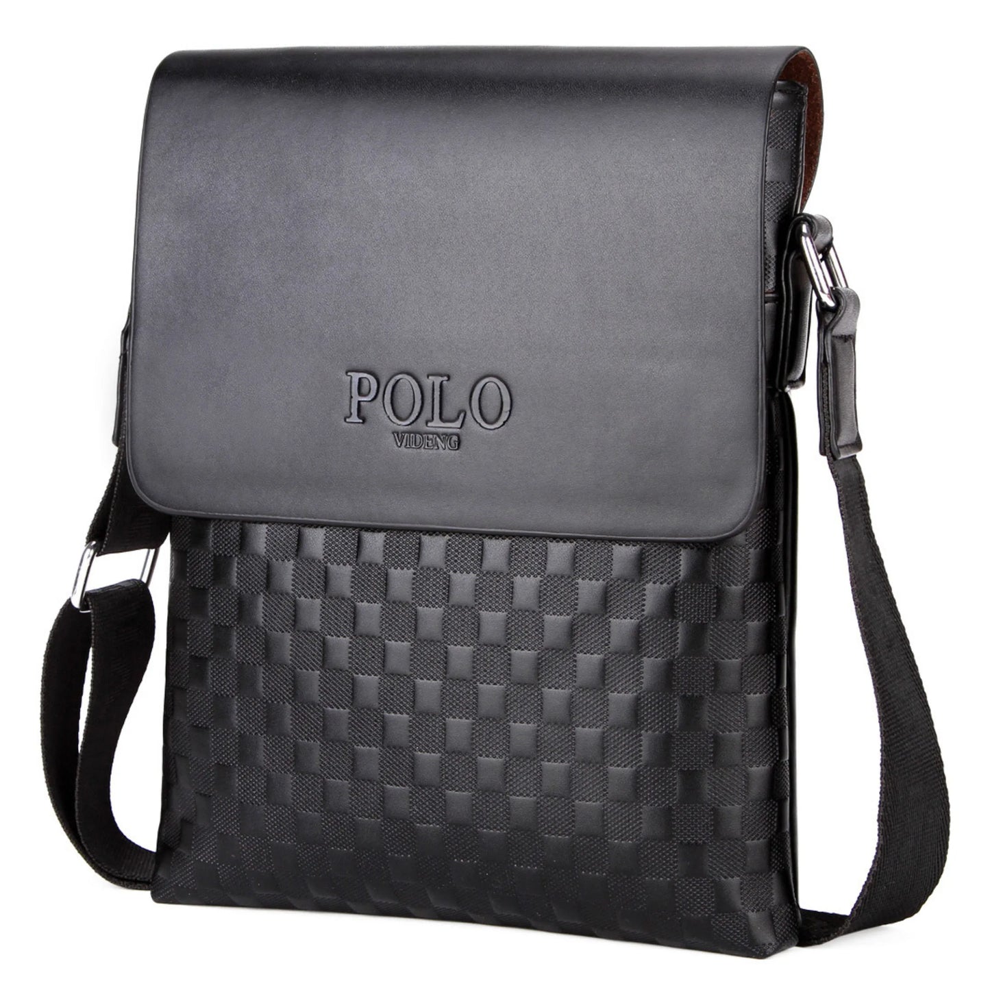 Men's checkered shoulder bag, men's shoulder bag, casual crossbody bag, small bag, crossbody bag, checkered hanging bag