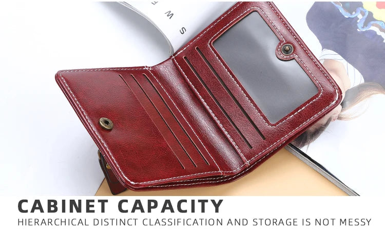 New Mini Women Wallets Slim Women Fashion Small Wallets Zipper PU Leather Quality Female Purse Card Holder Wallet