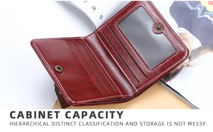 New Mini Women Wallets Slim Women Fashion Small Wallets Zipper PU Leather Quality Female Purse Card Holder Wallet