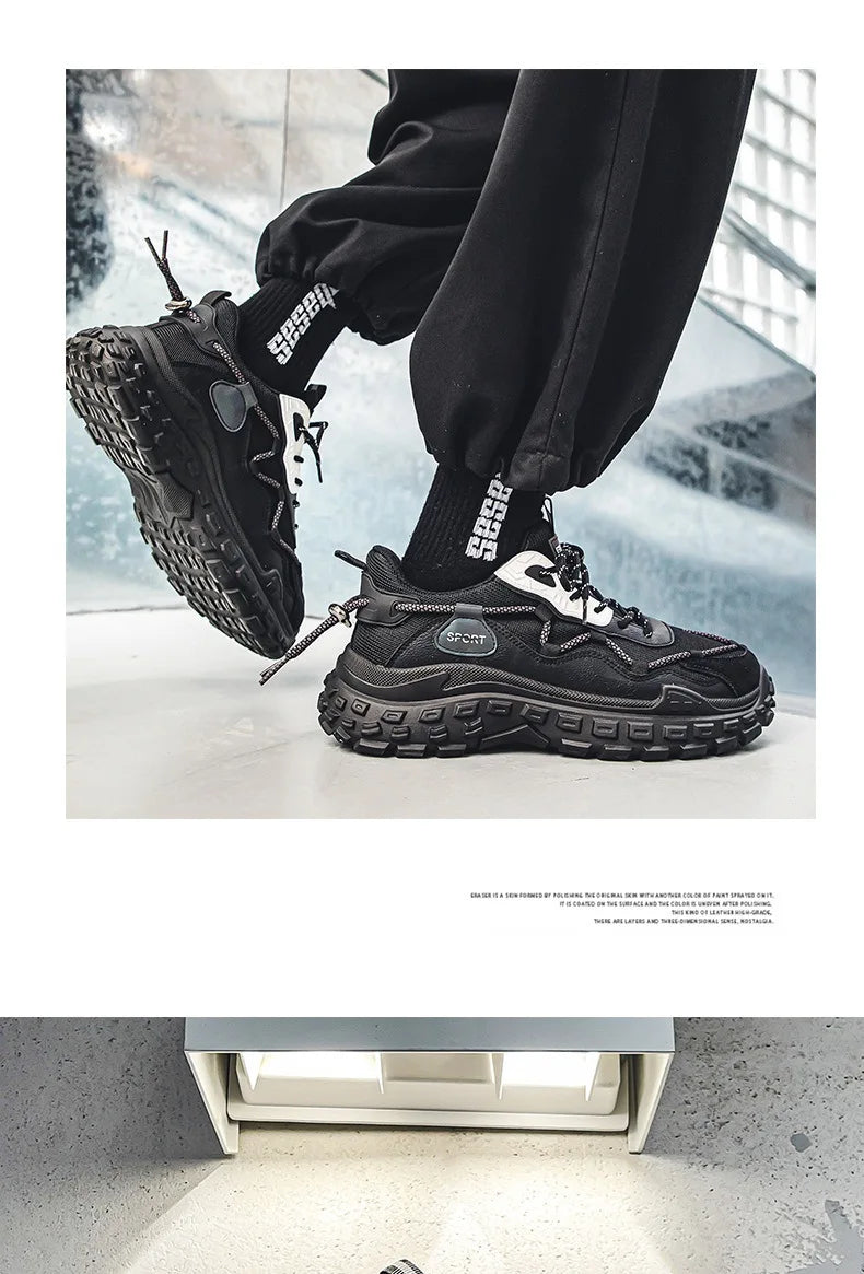 Men's sports running shoes breathable anti slip casual sneaker outdoor walking shoes for male students and men