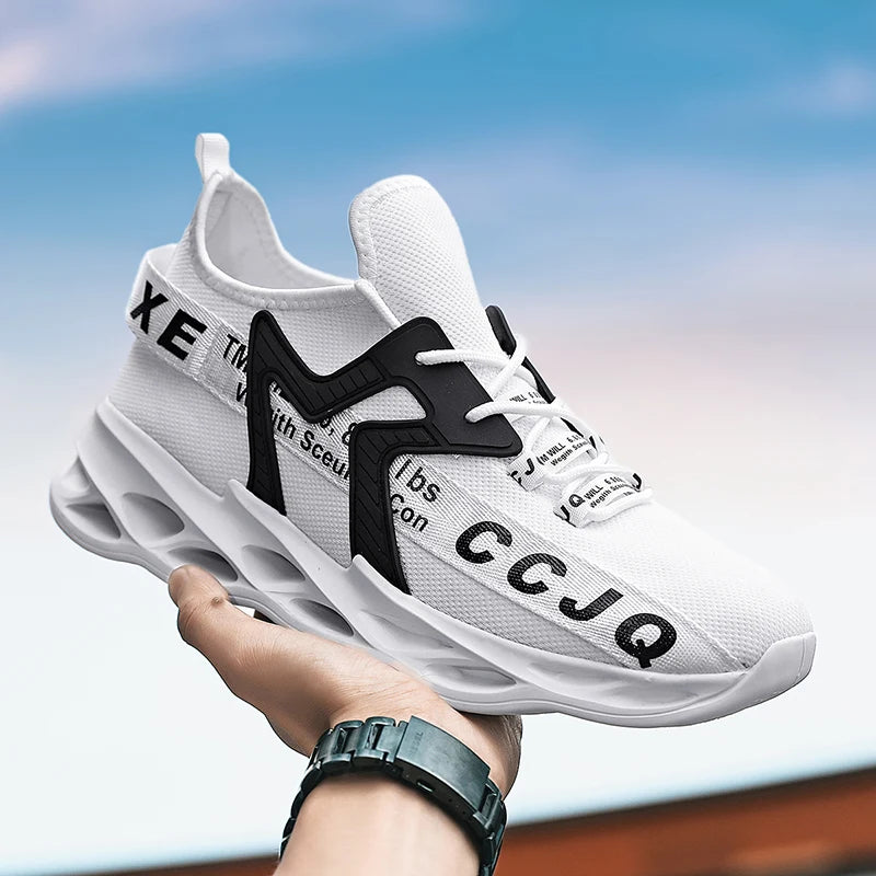 MAEDEF 2024 Men Running Sneakers Lightweight Sport Shoes Classical Mesh Breathable Casual Shoes Male Fashion Moccasins Sneakers