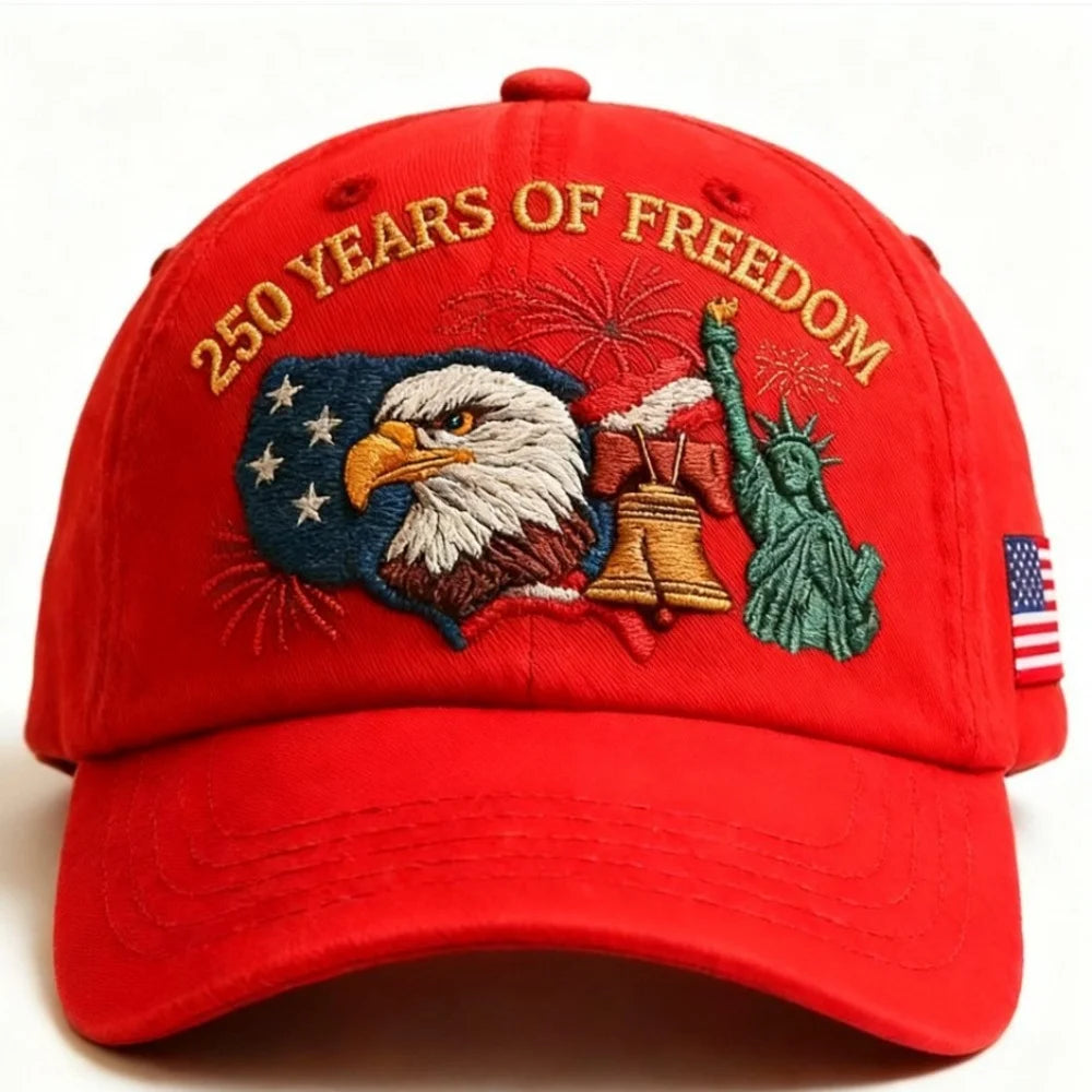 Us 250th Anniversary Cap Vintage Adjustable Baseball Cap Statue Of Liberty Hat Comfortable Patriotic Baseball Cap For Casual