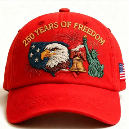 Us 250th Anniversary Cap Vintage Adjustable Baseball Cap Statue Of Liberty Hat Comfortable Patriotic Baseball Cap For Casual