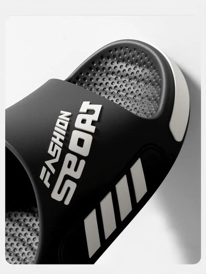 Men's and Women's Professional Design Large Size Eva Slippers Trendyy Student Couple Slippers Outdoor Wear Non-Slip Slippers Women's Summer