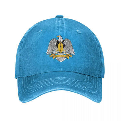 Men Baseball Cap South Sudan Emblem Charcoal Washed Denim Classic Vintage Cotton Dad Trucker Hat Unisex Adult