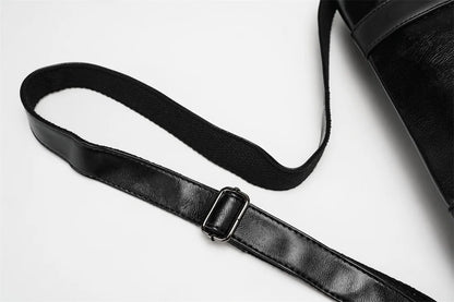 Retro Messenger Bag Men Crossbody Bags Luxury PU Leather Shoulder Messenger Bag for Men Fashion Flap Large Capacity Satchles