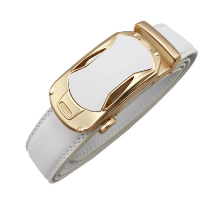 Women man Genuine Leather Belt For Female Strap Casual All-match Ladies Adjustable Belts Designer Automatic man belt buckle