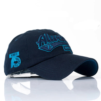 Men Women Baseball Cap Fashion Embroidered Bone Dad Hats Outdoor Sports Sunshade Hip Hop Cotton Sun Visor Snapback Gorras H035