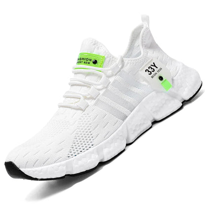 Men Shoes Breathable Classic Running Shoes For Women Outdoor Light Comfortable Mesh Shoes Slip On Walking Sneakers Unisex Tennis