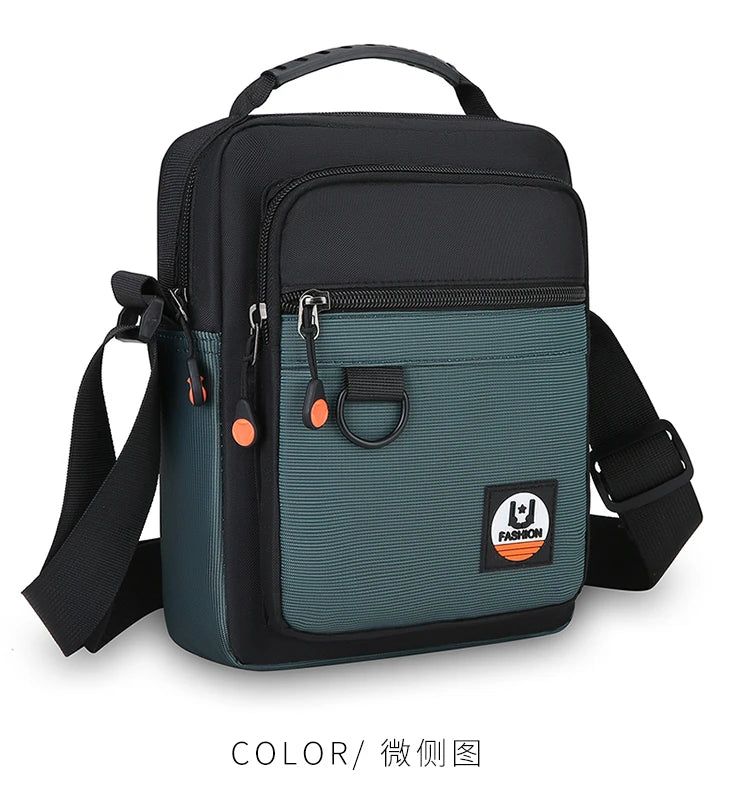 3 Layers Design Men's Small Bag Lightweight Oxford Men's Pouch Crossbody Bags For Man Fashion Casual Men's Handbag ShoulderBag