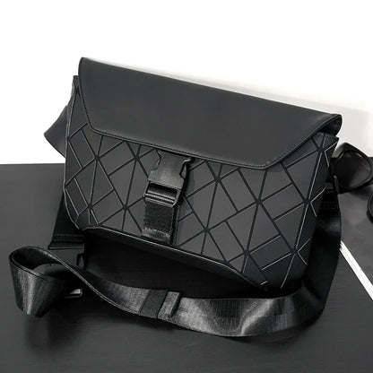 High-quality Fashion Men's Crossbody Bag Geometric Shoulder Messenger Bag Men Back Pack Waist Bag Crossbody Bags for Men Satchel