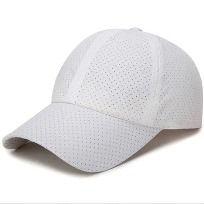 Breathable Baseball Cap Summer Quick Dry Mesh Hat Adjustable Sun Hat For Men Women Outdoor Comfortable Snapback Hat Fashion Caps