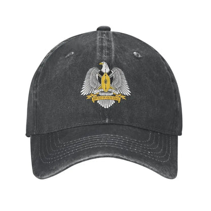 Men Baseball Cap South Sudan Emblem Charcoal Washed Denim Classic Vintage Cotton Dad Trucker Hat Unisex Adult