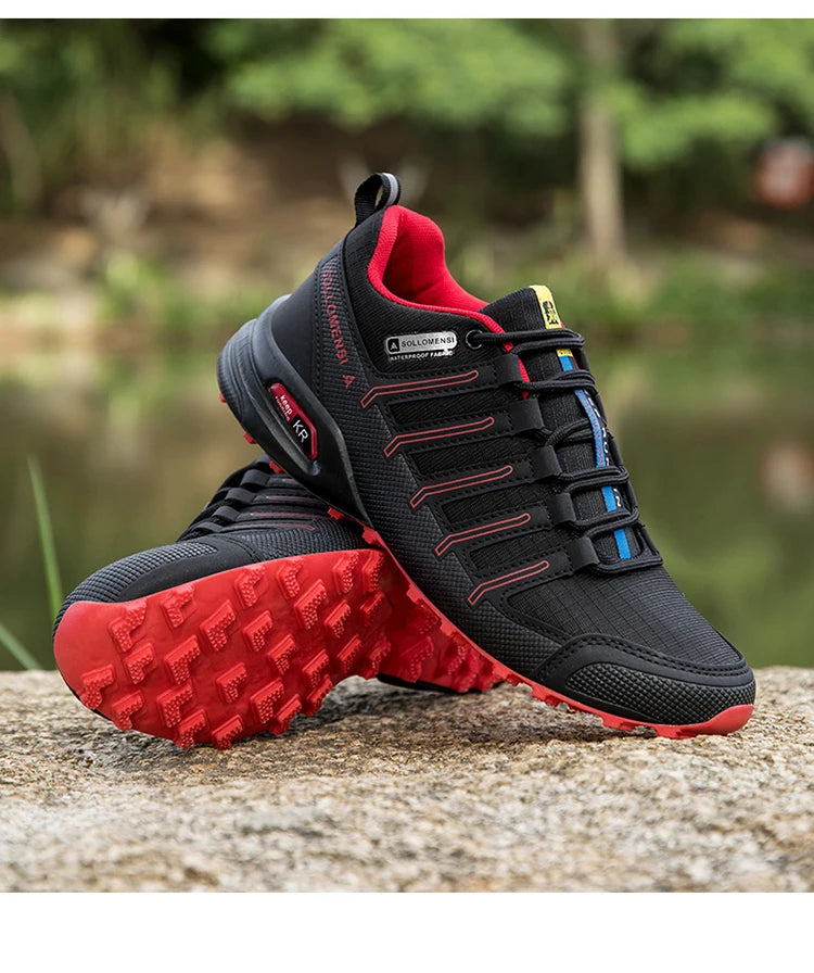 Men's Hiking Shoes Waterproof Non-slip All-terrain Sports Shoes Hiking Camping Hunting Tactical Training Shoes Cycling Shoes