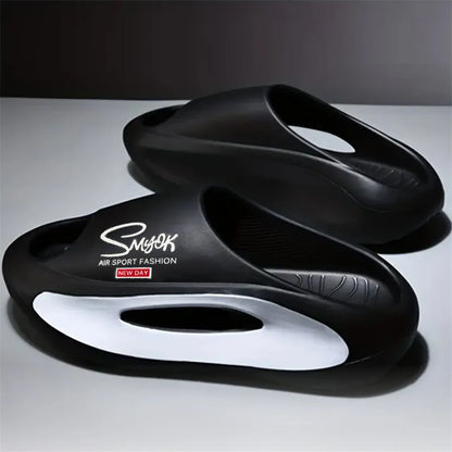 Men Slippers Women Shoes Summer Beach Slippers Luxury Brand Outdoor Indoor Eva Soft Flip Flops Male  Anti-slip Shoes