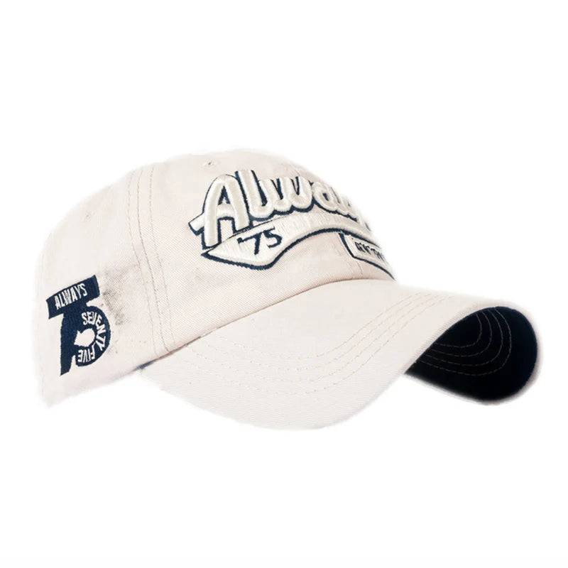 Men Women Baseball Cap Fashion Embroidered Bone Dad Hats Outdoor Sports Sunshade Hip Hop Cotton Sun Visor Snapback Gorras H035