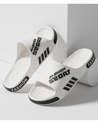 Men's and Women's Professional Design Large Size Eva Slippers Trendyy Student Couple Slippers Outdoor Wear Non-Slip Slippers Women's Summer
