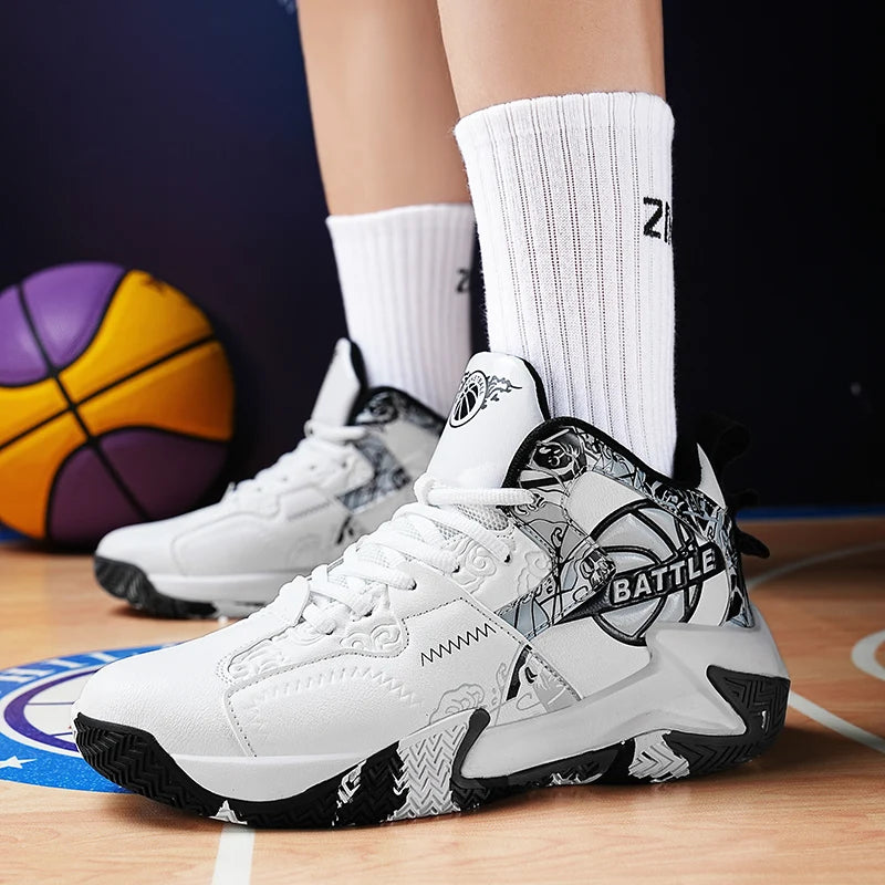New Men Basketball Shoes Outdoor Sports Running Shoes Sneakers Men Non-slip Training Gym Shoes Big Size 47 48