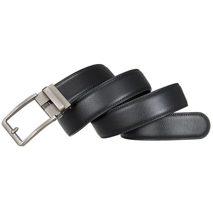 Luxury Designer Click Belts for Men PU Leather Waist strap, Fashion Automatic Buckle Design Belt, Perfect Waistband for Jeans