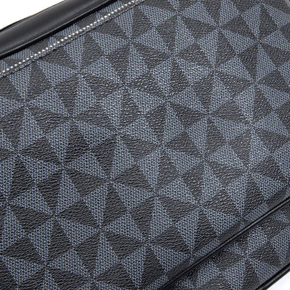 Fashion Crossbody Bag Men Three in One Design Men's Crossbody Bags Diamond Lattice Print Shoulder Messenger Bag Male Hanabag