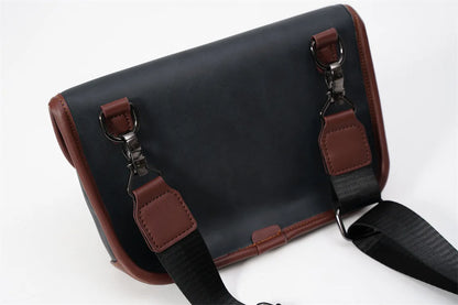Casual Fashion Crossbody Bag Men Flap Shoulder Bag Vintage Design Shoulder Messenger Bags Unisex Mobile Phone Sling Handbags