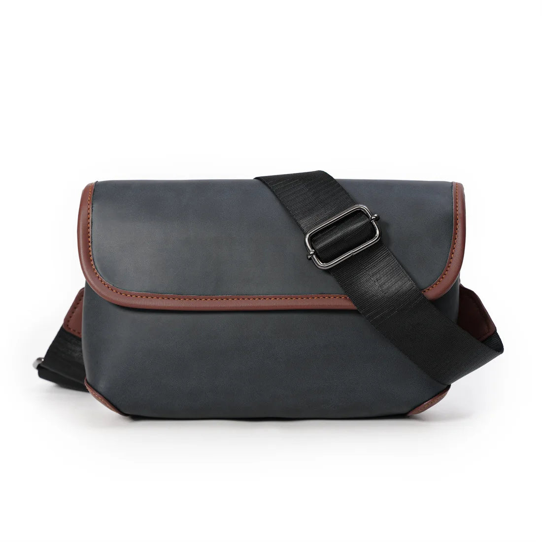 Casual Fashion Crossbody Bag Men Flap Shoulder Bag Vintage Design Shoulder Messenger Bags Unisex Mobile Phone Sling Handbags