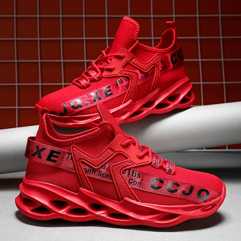 MAEDEF 2024 Men Running Sneakers Lightweight Sport Shoes Classical Mesh Breathable Casual Shoes Male Fashion Moccasins Sneakers