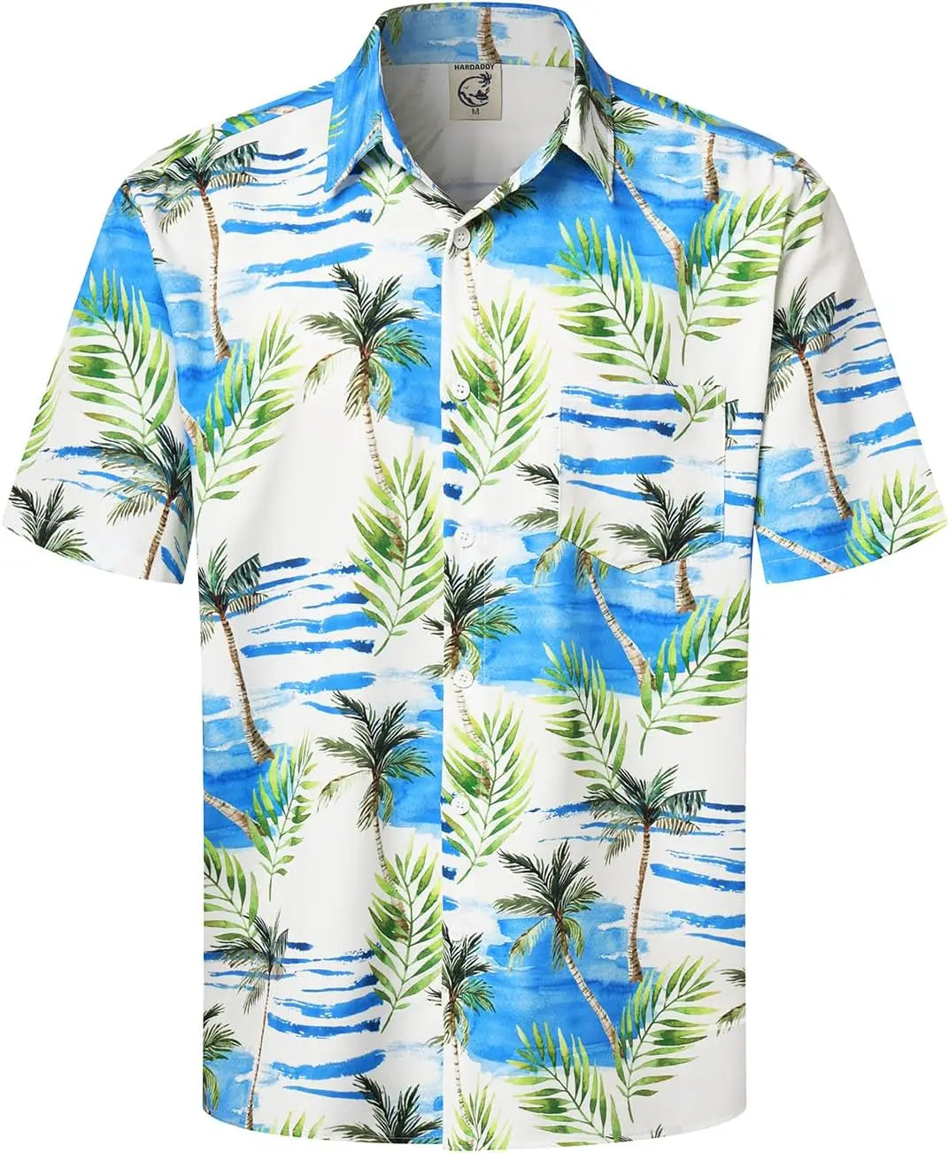 Men's Coconut Tree 3D Print Shirt for Summer - Quick-Drying, Loose Fit, Suitable for Everyday Wear, Perfect for Beach Vacations